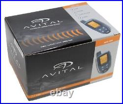 AVITAL 3305L Car Alarm with Remote 2 Way LCD Security