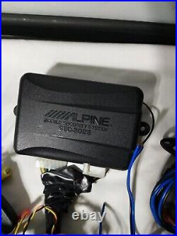 Alpine Mobile Security System SEC-8027 with Sensor & SEC 8428 Remote control Used