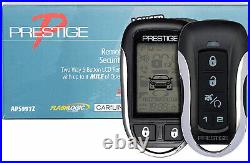 Audiovox Prestige APS997Z 2-Way Car Remote Start & Alarm +4x Universal Door Lock