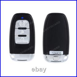 Auto PKE Car Alarm System remote engine start with Bypass module keyless entry