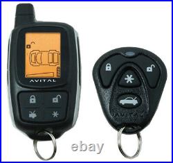 Avital 5305L 2-Way Remote Auto Car Starter Alarm Security System Replaced 5303L