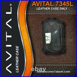 Avital 7345L 2-Way LCD Remote Control WITH Leather Case For The Avital 3305L