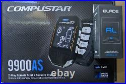 COMPUSTAR CS9900AS 2-Way Paging Alarm/Remote start and BLADE AL included