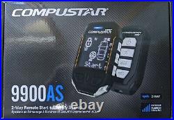 COMPUSTAR CS9900AS 2-Way Paging Alarm/Remote start and BLADE AL included