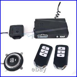 Car Alarm Keyless One Button Start Remote Control Auto Central Lock Push Button