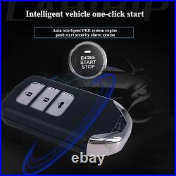Car Alarm Keyless One Button Start Remote Control Auto Central Lock Push Button