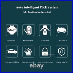 Car Keyless Central Remote Control Kit Door Locking Alarm Entry System Universal