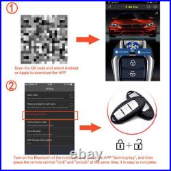 Car Keyless Entry System Engine Push Button Alarm Remote Start Stop Keyless APP