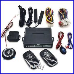 Car SUV Keyless Entry Engine Start with Alarm Push Button Remote Trunk Release