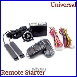 Car Universal Keyless Entry Engine Start/Stop Alarm Push Button Remote Starter
