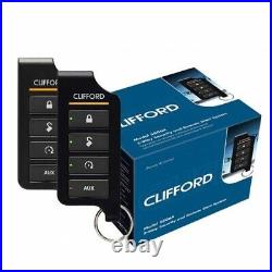 Clifford 5806X 2 Way LED Car Alarm System & Remote Start System
