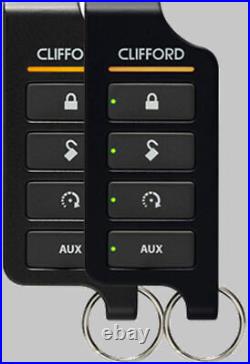 Clifford 5806X 2 Way LED Car Alarm System & Remote Start System