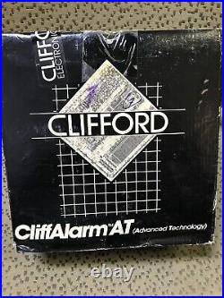 Clifford CliffAlarmAt AT Advance O. G. Car Alarm withRemote & Transmitter (New!)