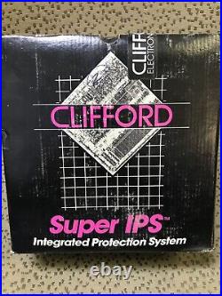 Clifford Super IPS O. G. Car Alarm withRemote & Transmitter (New!)