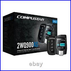 Compustar CS2WQ900-AS Car Remote Start and Alarm LCD Remote 2-Way Paging 3000 ft