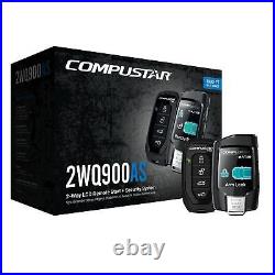 Compustar CS2WQ900-AS Car Remote Start and Alarm LCD Remote + BLADE-AL Bypass