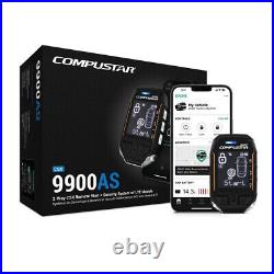 Compustar CSX9900AS 2-Way CSX Remote Start Security Car Alarm with Drone LTE