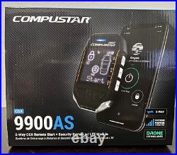 Compustar CSX9900AS 2-Way CSX Remote Start Security Car Alarm with Drone LTE NEW