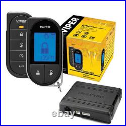 DB3 Bypass Mod & Viper 4706V Car Remote Start and Keyless Entry 2-Way LCD