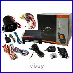 DEI AV! TAL 5305L 2 Way Remote Auto Car Start Starter & Alarm Security System