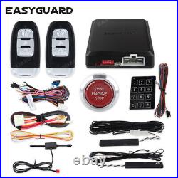 EASYGUARD PKE Car Alarm System remote engine start auto lock unlock keyless go