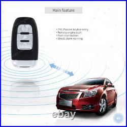EASYGUARD PKE car Alarm keyless Entry Push Button Start & autostart shock sensor
