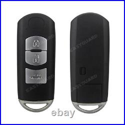EASYGUARD PKE car alarm keyless entry push start button shock sensor remote stop