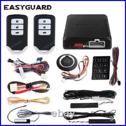 EASYGUARD PKE car alarm system push button starter remote start keyless go 12vdc