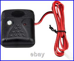 EC204 2 Way Car Alarm System with PKE Passive Keyless Entry, Rechargeable LCD Pa