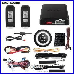 EasyGuard Car Alarm Automatic Lock Unlock Remote Start Ignition Start Trunk Boot