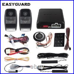 EasyGuard universal car alarm PKE kit auto start finger start remote open trunk