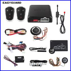 Easyguard Auto Alarm PKE Power off memory Rolling code Ignition Start NFC Entry