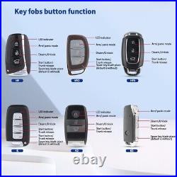Easyguard Auto Alarm PKE Remote Start Finger Start Anti-hijacking NFC entry hy