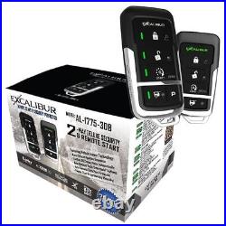 Excalibur 2-Way Car Alarm System with Remote Start 3000 Foot Range