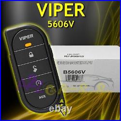 Factory Refurbished Viper 5606v 1 Way Car Alarm Security And Remote Start System