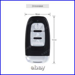 Keyless entry PKE car alarm kit remote auto start Red button start central lock