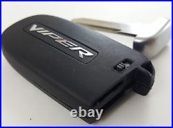 Original Dodge Viper 13-17 Oem Smart Key Less Entry Remote Fob Uncut Blank USA