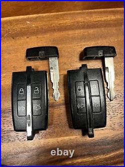 Original Lincoln Mks Mkt 09-12 Oem Smart Key Less Entry Remote Fob Blank Uncut
