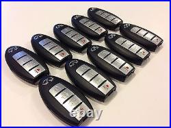 Original Lot Of 10 Infiniti 08-15 Oem Smart Key Less Entry Remote Fob Alarm USA