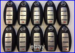 Original Lot Of 10 Nissan Maxima Altima 07-14 Oem Smart Key Less Entry Remote Us