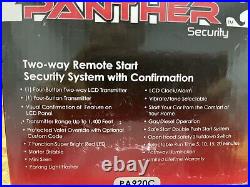Panter Car Alarm System PA920C Two Way Remote Security System