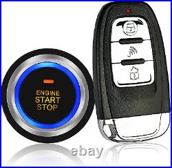 Passive Keyless Entry Car Alarm System PKE Engine Starter Push Button Vehicles S