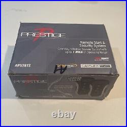 Prestige APS787Z Remote Start & Alarm System