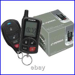 Python 5305p 2 Way LCD Car Remote Starter, Alarm, Keyless Entry 1/4 Mile Range