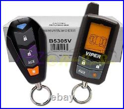 Refurbished Viper 5305v 2 Way LCD Vehicle Car Alarm Keyless Entry Remote Start