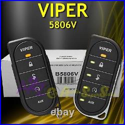 Refurbished Viper 5806v Refurbished 2 Way Auto Remote Start & Car Alarm 5806vb
