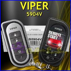 Refurbished Viper 5904v 2-way Auto Remote Start Car Alarm Keyless Entry Hd Color