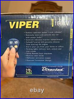 Vintage Viper 160XV Remote Start NOS New 1/4 Mile Heat/AC