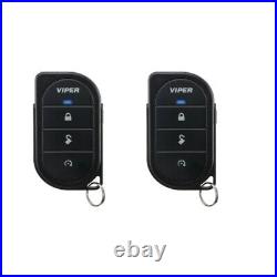 Viper 3105V 1-Way Security System Keyless 1/4 Mile Entry 3-Ch Alarm & 2 Remotes