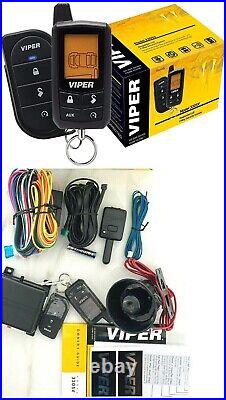 Viper 3305V 2-Way Responder LCD Remote Keyless Entry Car Security Alarm System
